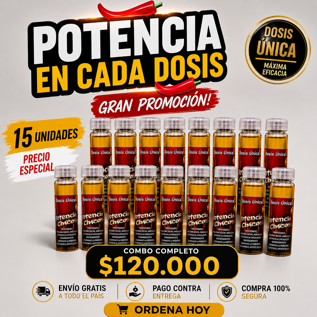 Cinco Polvos Potencializador Estimulador 20ml (Kit de 15 Unidades)
